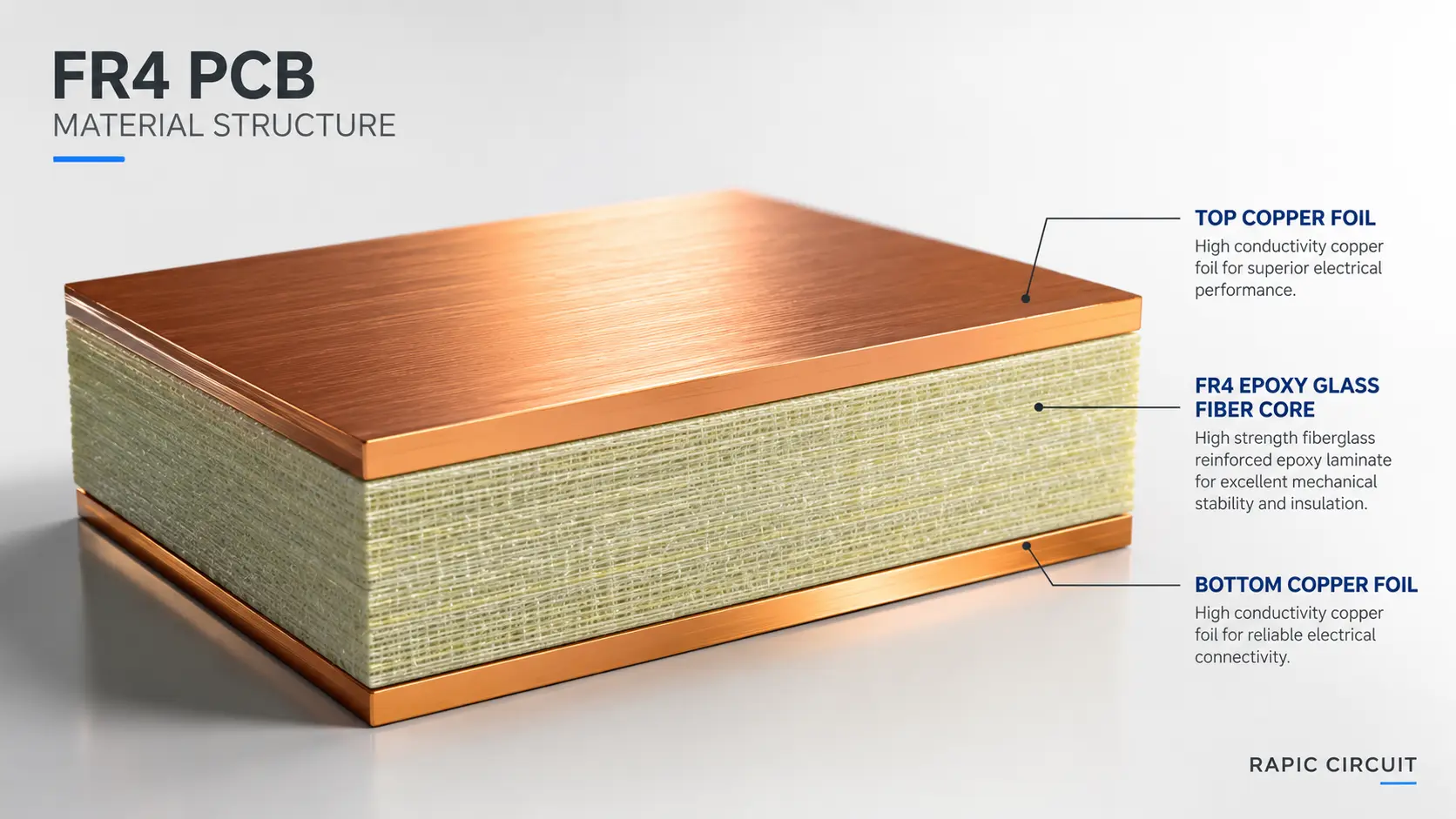 FR4 PCB material structure