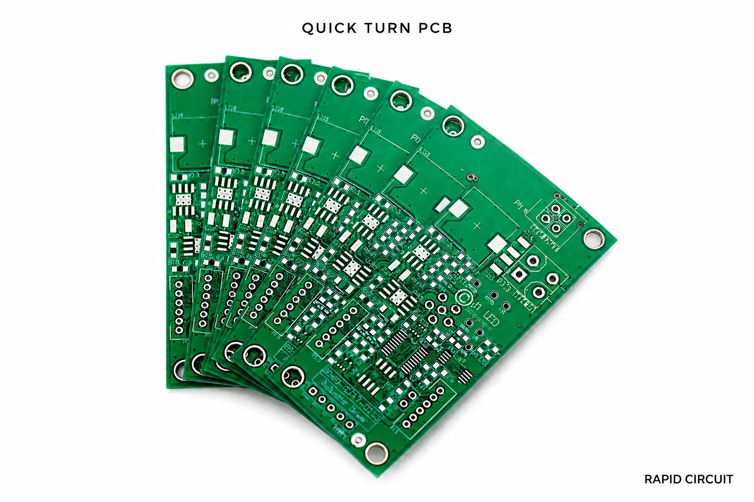 Quick-turn PCB manufacturing for fast production of high-quality printed circuit boards.