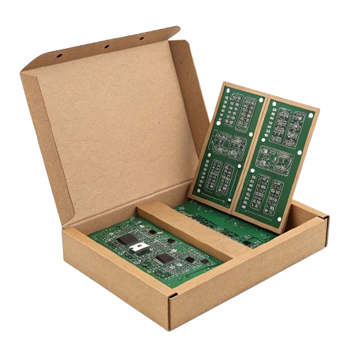 PCB assembly boards with electronic components